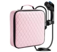 Generico Borsa Organizer per Caricabatterie Auto,con Maniglia Impermeabile - Borsa per Cavi e Attrezzi Auto elettrica - per Spostamenti Quotidiani Viaggi Strada Parcheggio Donne