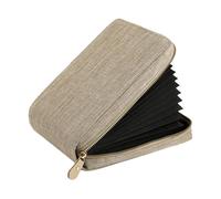 Generico Borsa Organizer per Ferri da Maglia - Custodia per Ferri Circolari, Custodia per Attrezzi per Uncinetto con Cerniera, Porta per Cucito | Organizzatore Artigianale Vuoto Portatile per Fornitu