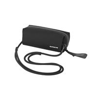 Generico Borsa Organizzatrice per DJI Pocket 3 & Insta*360 X5/GO 3S - Custodia Compatta per Gimbal con Cintura a Spalla - Borsa Protettiva Impermeabile PU per Action Cam e Accessori (Nero)