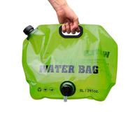Generico Borsa per Acqua 8 - Litri Portatile Riutilizzabile con, Rubinetto, Grande Contenitore, da Campeggio Outdoor Backpacking | Multipurpose Outdoor Indoor Utility Stylish