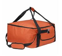 Generico Borsa per Alimenti Caldi per Pizza 16 "impermeabile Resistenza Portatile Per Pizza Termica Sacchetto Di Consegna Portacontainer Scatola Contenitore Oxford Panno Fresco Cibo Isolato(Orange)