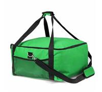Generico Borsa per Alimenti Caldi per Pizza 16 "impermeabile Resistenza Portatile Per Pizza Termica Sacchetto Di Consegna Portacontainer Scatola Contenitore Oxford Panno Fresco Cibo Isolato(Green)