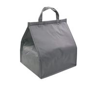 Generico Borsa per Alimenti Caldi per Pizza Pizza Lunch Box Cooler Bag Fast Food Torta Consegna Torna Borsa Termica Grande Impermeabile Oxford Drink Bottle Isolato Refrigerato(Gray)