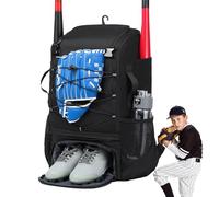 Generico Borsa per Attrezzi da Baseball - 21x14x9 Pollici Organizer Leggero Maze Softball, Borsa per Il Trasporto Attrezzature Sportive Durevole, adtta a caschi, Guanti batuta, Access