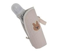 Generico Borsa per biberon portatile, custodia termica isolata, conservazione termica del latte materno con design compatto, per l'allattamento da viaggio, organizer per biberon dal design moderno