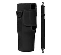 Genérico Borsa per bottiglia di Agūa - Pařa Bótella di Água 40 oz | Borsa portabottiglie in neoprene Parā borraccia d'acqua, tracolla regolabile, borsa portabottiglie di Aua | Boás, nero