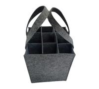 Generico Borsa per bottiglia di vino, Borsa per vino - Borse per in feltro da 9 bottiglie riutilizzabili | Custodia per portatile per uomo donna bevitore di festa di compleanno Natale