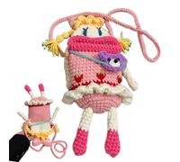 Generico Borsa per Cellulare | Bustina Divertente con Bocca a Salsiccia,Porta Cellulare a Forma di Bambola - per Chiavi Carta Trucco Donne Attività Esterna Shopping Appuntamenti Viaggio Campeggio