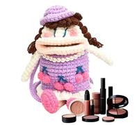 Generico Borsa per Cellulare | Bustina Divertente con Bocca a Salsiccia,Porta Cellulare a Forma di Bambola - Per Donne e Ragazze per Chiavi Carte Trucco Shopping Viaggio Campeggio Pendolari Festa