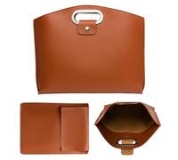 Generico Borsa Per Computer, Tote In Pelle PU, Set Di Borsa Per Computer Portatile In Pelle Sintetica PU, Per Uso Casual Nel Posto Di Lavoro, Scuola, Università, Per Insegnante, Viaggio E Libero