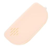 Generico Borsa per cosmetici kit mini liquido Fare chiaro se stesso borsa cosmetici organizzatore cosmetici borsa per il trucco da viaggio porta pennelli per trucco Gel di silice Beige