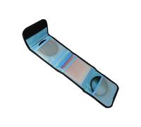 Generico Borsa per fotocamera - 3 -Pack, quadrato, filtro nero e tasche del supporto per lenti | Shock -Damping Portatore portatile | Archiviazione degli per telecamere per avventure, pendolari e fot