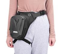 Generico Borsa Per Gamba,Regolabile | Borsa Coscia Per Telefono Da Serbatoio Moto | Per Pesca Viaggio Trekking Outdoor Guida Ciclismo Arrampicata Sport Uso Quotidiano Motociclisti
