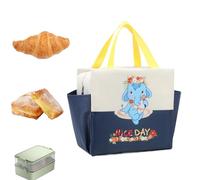 Generico Borsa Per Il Pranzo | Porta Pranzo Impermeabile A Tema Cartoon - Borsa Estetica E Accattivante,Per Lavoro, Ufficio, Scuola, Viaggio, Picnic, Pendolarismo, Escursionismo, All'aperto