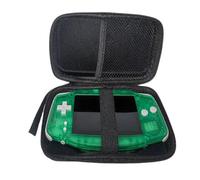 Generico Borsa per il trasporto della console di gioco portatile console di gioco per RG34XX R36S R35S K36 , custodia da viaggio, tasca in rete incorporata, borsa organizer nera,tessuto Oxford