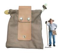 Generico Borsa per la raccolta della frutta, Borsa per il foraggiamento | pieghevole con coulisse per escursionismo, portatile per la caccia ai funghi Bushcraft per viaggi, campeggio, escursionismo