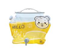 Generico Borsa per l'acqua - Borsa per la conservazione 'Acqua Portatile, Bottiglia Riutilizzabile da 8 Litri con Manico a beccuccio | Forniture da Campeggio Portatili da 16,54x13,78x0,79 Pollici