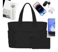 Generico Borsa Per Laptop - Materiale In Pelle PU | Computer Da Lavoro Aziendale Con Scomparti Di Grande Capacità Viaggi, Spostamenti, Scuola, Posto Lavoro, Università E Uso Profession