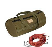 Generico Borsa per Pali della da Campeggio - PEG Pole Doppio di STRAZIONE | Borsa per Utensili per Artigiani, 11,8 in Piolo per Piolo per Il Design Ad Anello Ad Angolo Ispessito in Tela Ad Alta cap