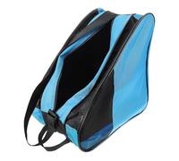 Generico Borsa per Pattini a Rotelle Leggera Tracolla e Zaino, Scomparti Multipli e Design Semi-mesh Traspirante, per Trasporto e Organizzazione Scarpe da Pattinaggio Donne e Uomini