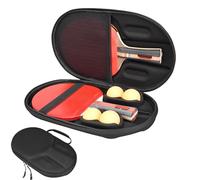 Generico Borsa Per Racchette Da Tennis Tavolo | Borsa Portatile Impermeabile Per Mazze | Organizzatore Portatile Con Guscio Rigido Per Attrezzatura Sportiva Accessori Palestra Viaggio Esterno