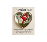 Generico Borsa Piccola Per Abbracci Natalizi - Decorazione Per La Casa Del Parrucchiere A Forma Di Cuore 2D | Di Carte Che Funge Da Ricordo Di Relazione, Adatto A Parrucchieri, Uomini, Donne,