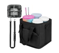 Generico Borsa Porta Bevande - Borsa Porta Bottiglie per Bibite Formato Famiglia,Supporto per Bevande con Manico | per Viaggi Vacanze Campeggio Sport Ufficio Giardino Grigliate Feste