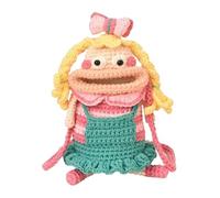 Generico Borsa Porta Cellulare | Bustina Divertente con Bocca a Salsiccia | Borsello A Tracolla Per Telefono - Per Donne e Ragazze per Chiavi Carte Trucco Shopping Viaggio Campeggio Pendolari Festa