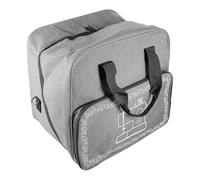 Generico Borsa Porta Macchina da Cucire Oxford 600D Grigio Custodia da Viaggio Portatile Manico Contenitore Organizer per Accessori da Cucito Ampia Capacità per Casa e Trasporto