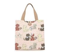 Generico Borsa porta pranzo in tela per impiegati, ideale per portare il pranzo quando si esce | rosa