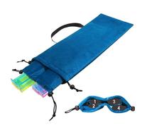 Generico Borsa Porta Supporti Mahjong | 2 Pezzi Protettivo Con Cordino,Borsa per Trasporto del Pusher da Mahjong,Per Accessorio Da Viaggio, Gioco, Festa, Casa, Club E Torneo