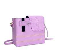 Genérico Borsa portabottiglie -, tasche, portatile, per bottiglia d'acqua, con tasche sulla tracolla per sport all'aria aperta, palestra, escursionismo, viaggi, campeggio e ciclismo, porpora