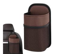 Generico Borsa portaoggetti per d'acqua per auto | Supporto per tende laterali del sedile automatico | Organizzatore di bottiglie per bevande per succhi | da viaggio interni tascabile