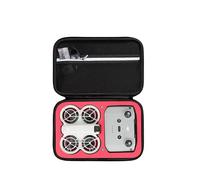 Generico Borsa portaoggetti per Dji Neo Fly More Combo, custodia da viaggio portatile per Dji Neo, compatibile con telecomando Rc-N3, due batterie, hub di ricarica (rosso.)