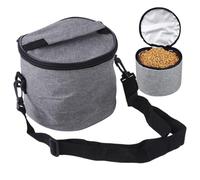 Generico Borsa portapremi | Capiente e pieghevole - Borsa per Addestramento Cani con Snack | Per razze piccole, medie, grandi, portachiavi/monete, interno/esterno, passeggiate, camping, trekking