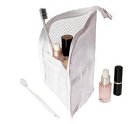 Generico Borsa Portaspazzolini | Astuccio Autoportante - Organizer resistente all'acqua per articoli da toeletta con portaspazzolino integrato | per Uomo Donna Penna Bagno Vacanza Campeggio Trekking