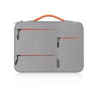 Generico Borsa protettiva con cerniera for valigetta for laptop, compatibile borsa for da 14" 15" for computer notebook(Grey,15")