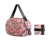Generico Borsa Shopper Pieghevole e Riutilizzabile in Nylon Lavabile Resistente alle Strappi Ecologica per Lo Shopping Viaggi il Campeggio Piennolo