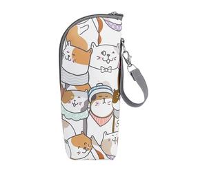 Generico Borsa Termica da Viaggio per Latte Artificiale,Portabiberon con Borsa Termica Riscaldante - Portatile con Cinghia, Tascone Organizzatore per Latte Materno, Acqua e Uso Asilo ed Esterno