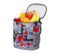 Generico Borsa Termica - Zaino Pieghevole Antigoccia | Borsa Termica Portatile,Per Viaggi Su Strada Lavoro Piscina Camion Auto Attività All'Aperto Golf Pesca Picnic Spiaggia Campeggio Escursionismo