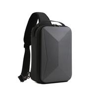 Generico Borsa toracica per DJI NEO, borsa a tracolla portatile Crossbody Backpack Borsa da viaggio antiurto con custodia rigida per Neo Drone (Grigio scuro)