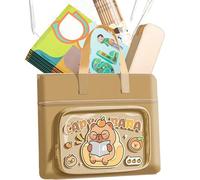 Generico Borsa Tote Book | Organizer Animali Divertenti,Tote Impermeabile con Cerniera per Bambini Scuola Viaggio Vacanza Spiaggia Picnic Weekend Volo Asilo