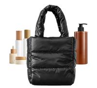 Generico Borsa tote con spalla imbottita - Borsa tote piccola trapuntata, alla in nylon | shopper con cuscino, borsas da viaggio leggera, borsas casual verticale alla per tutti i giorni, mo