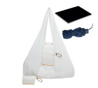 Generico Borsa tote da donna - Borrsa in pelle PU con ampio scomparto principale e spallacci rinforzati, borsa strutturata alla modaa per libri essenziali per laptop | Viaggi Shopping Scuola Ufficio