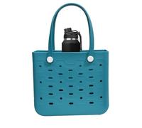 Generico Borsa tote da spiaggia, borse da spiaggia per donna | Borsa tote con design con fori traspiranti in EVA | da viaggio portatile da mano leggera di grande capacità per donna, r
