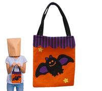 Generico Borsa Tote Halloween,Borse Dolcetto o Scherzetto | Borsa TNT Riutilizzabile per Shopping, Merenda, Scuola e Feste Tutti