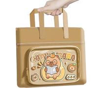 Generico Borsa Tote Libri - Borsellino Stazioneria Cartoni Animati,Tote Impermeabile con Cerniera per Bambini Scuola Viaggio Vacanza Spiaggia Picnic Weekend Volo Asilo