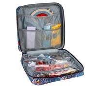 Generico Borsa Tote per Progetto Quadrato - Borsa portaoggetti Resistente con Cerniera con comode Maniglie per Il Trasporto e Design Leggero | Organizzatore Ideale per, Quilting e Cucito