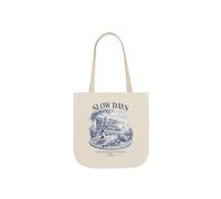 Generico Borsa tote Slow Days, design mediterraneo, borsa riutilizzabile