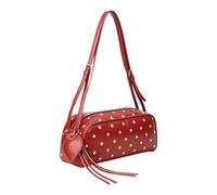 Generico Borsa Tracolla Tote In Pelle PU Con Pois